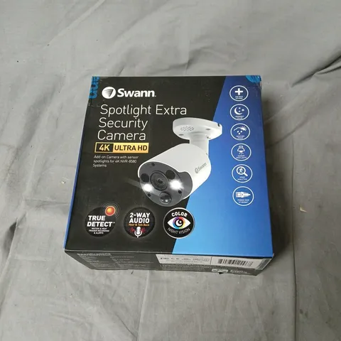 SWANN SPOTLIGHT EXTRA SECURITY CAMERA 4K ULTRA HD