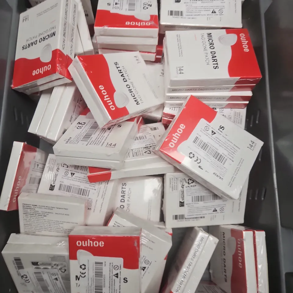 LARGE QUANTITY OF MICRO DARTS PATCH – 144 PATCHES PER BOX