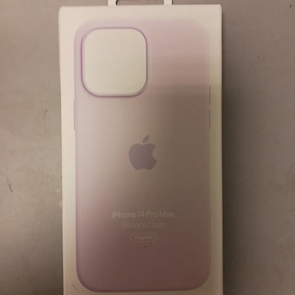 BOXED SEALED APPLE IPHONE 14 PRO MAX MAGSAFE SILICONE CASE - LILAC 