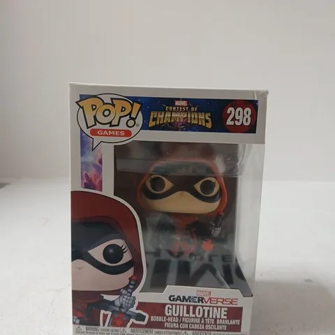 FUNKO POP! GAMES GUILLOTINE BOBBLE HEAD – MARVEL CONTEST OF CHAMPIONS (NO.298)