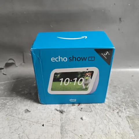 BOXED AMAZON ALEXA ECHO SHOW 5 