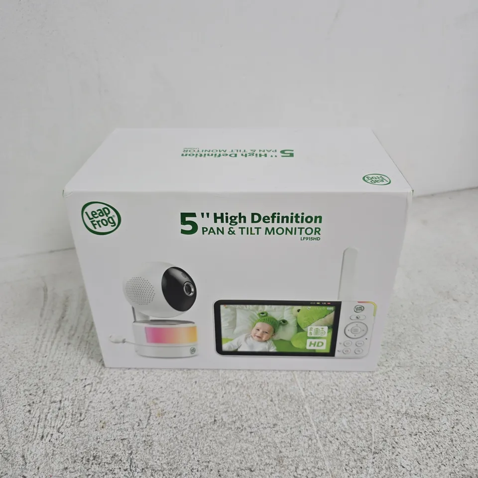 BOXED LEAPFROG LF915HD 5" VIDEO BABY MONITOR