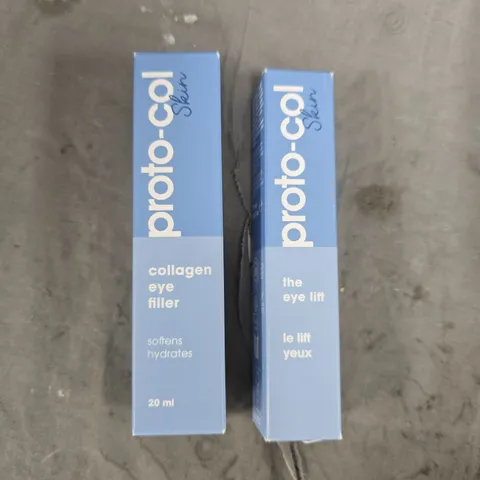 PROTO-COL COLLAGEN EYE FILLER & THE EYE LIFT – 20ML EACH ( DUO )