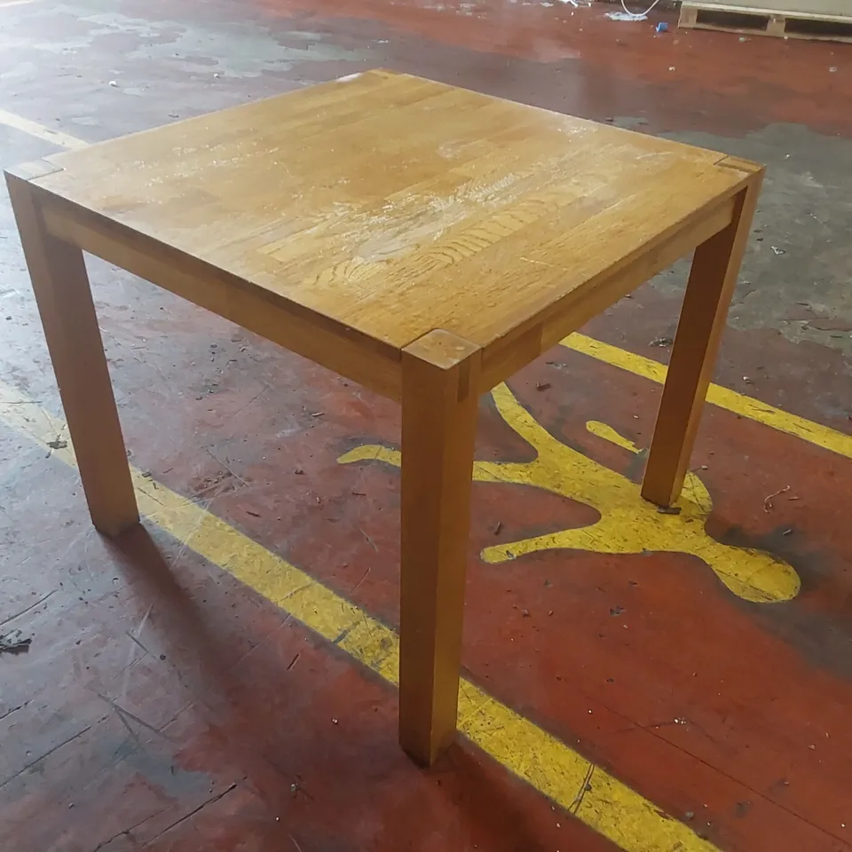 SOLID WOOD RESTAURANT DINING TABLE