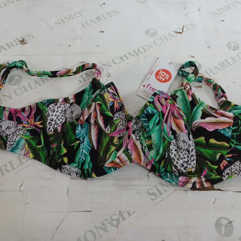 BRAVISSIMO CALA SELVA JUNGLE BIKINI TOP - 32F