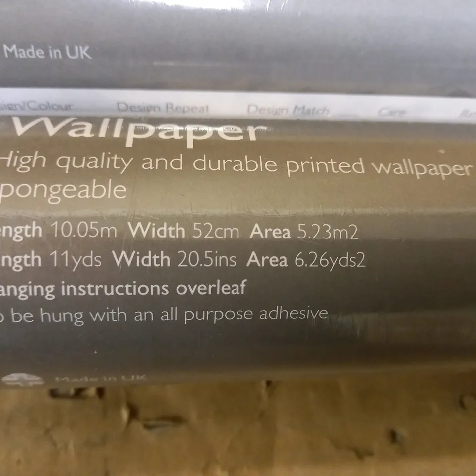 JOHN LEWIS ASSORTED WALLPAPER 4 ROLLS