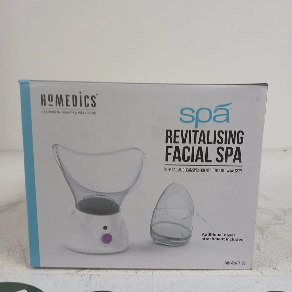 HOMEDICS SPA REVITALISING FACIAL SPA