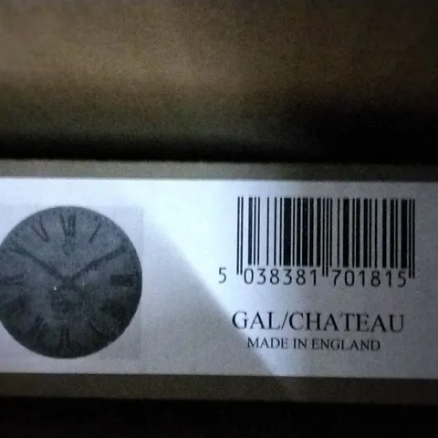 BOXED LARGE FRENCH WINE CHTΓTEAU WALL CLOCK