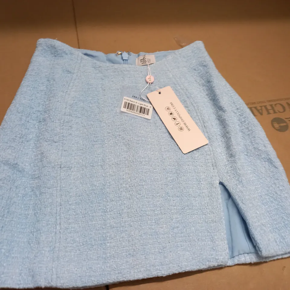 OH POLLY BLUE SKIRT - UK 8