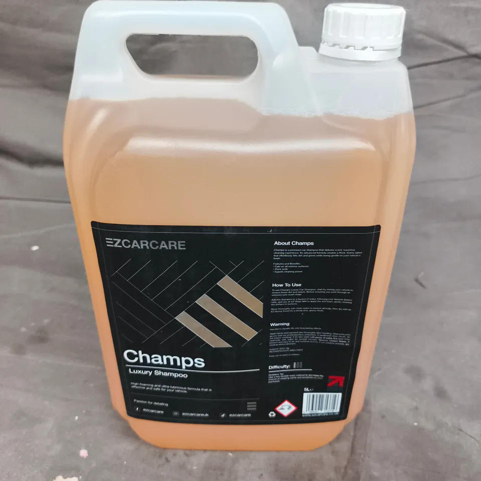 EZ CAR CARE CHAMPS LUXURY SHAMPOO – 5L 