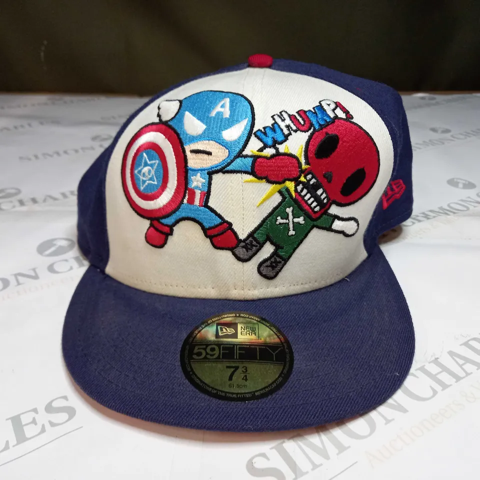 59FIFTY CAPTAIN AMERICA CAP - SIZE 7 3/4