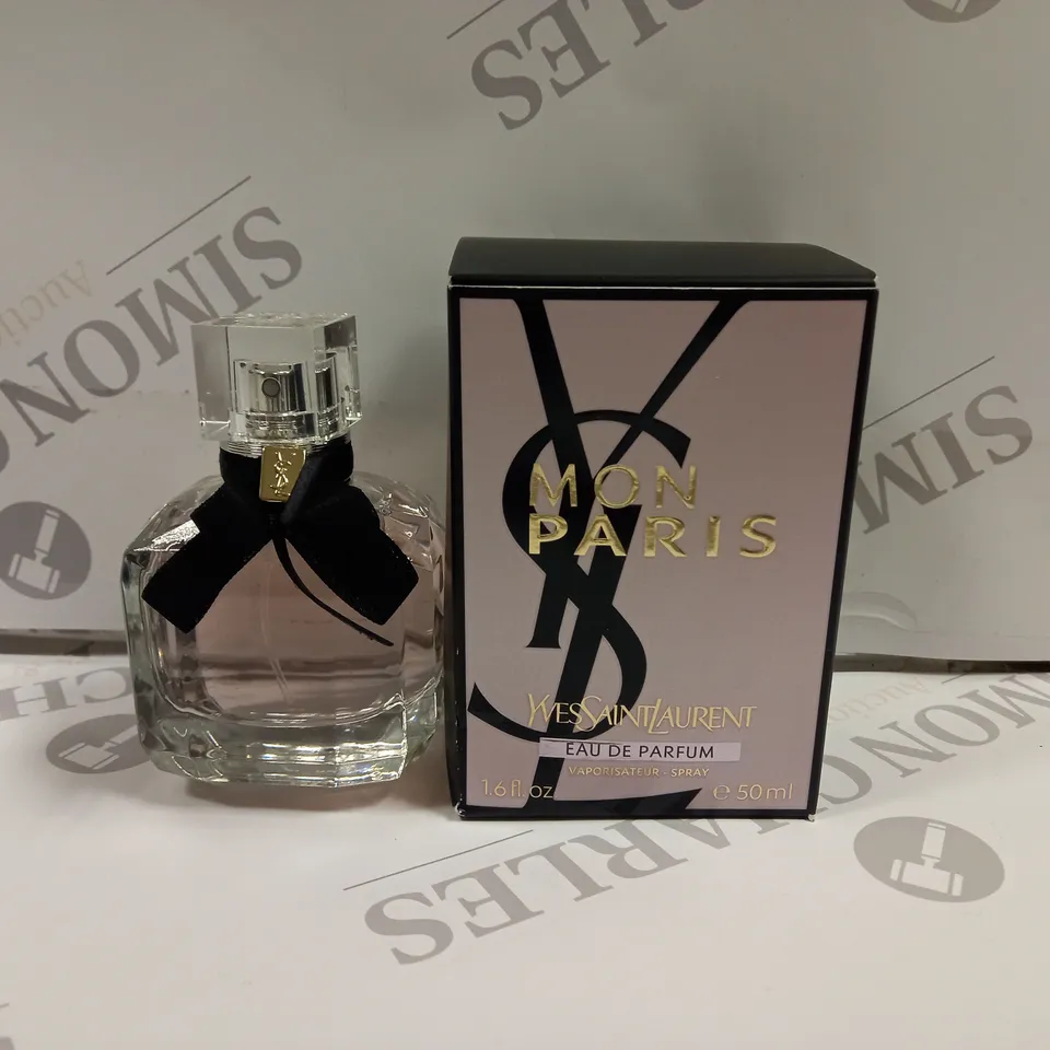 BOXED YVES SAINT LAURENT MON PARIS EAU DE PARFUM 50ML