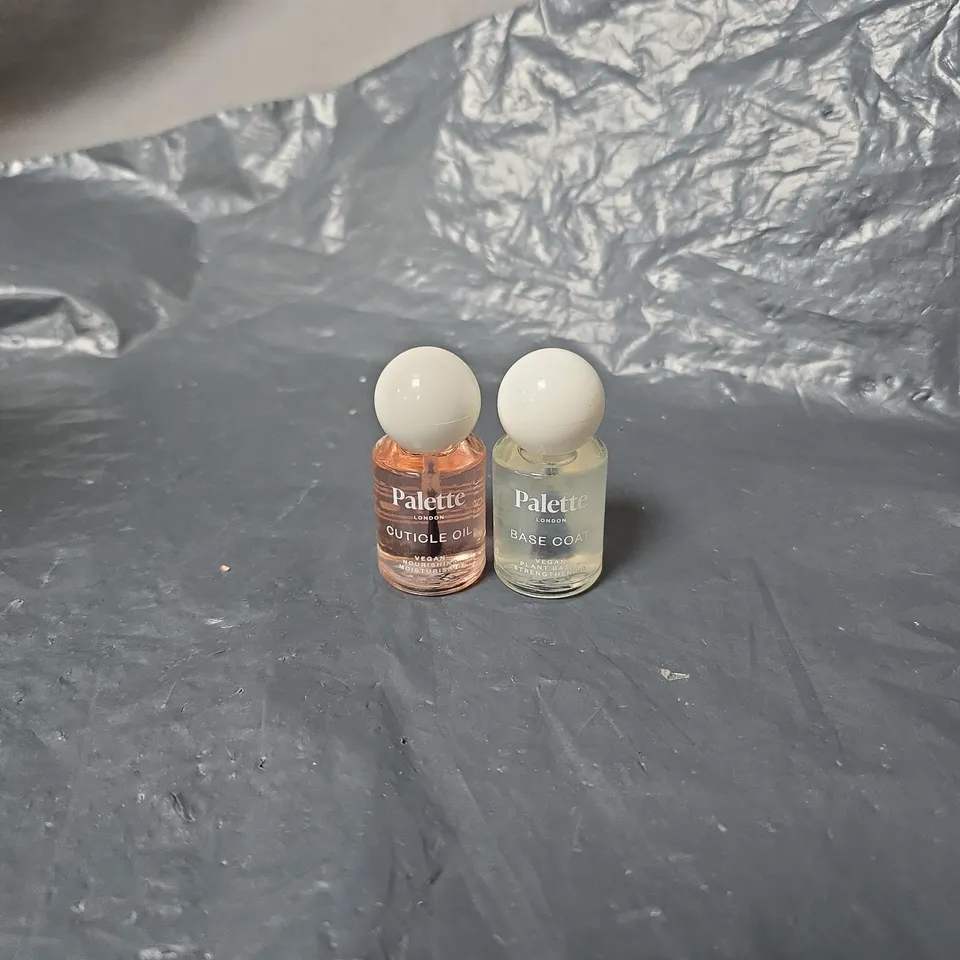 APPROXIMATELY 10 X ASSORTED PALETTE NAIL CARE PRODUCTS BOXED