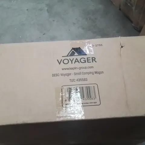 BOXED VOYAGER SMALL FOLDING CAMPING WAGON 