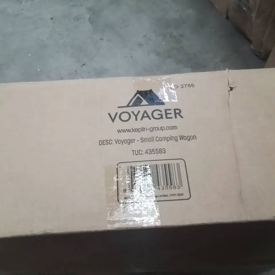 BOXED VOYAGER SMALL FOLDING CAMPING WAGON 