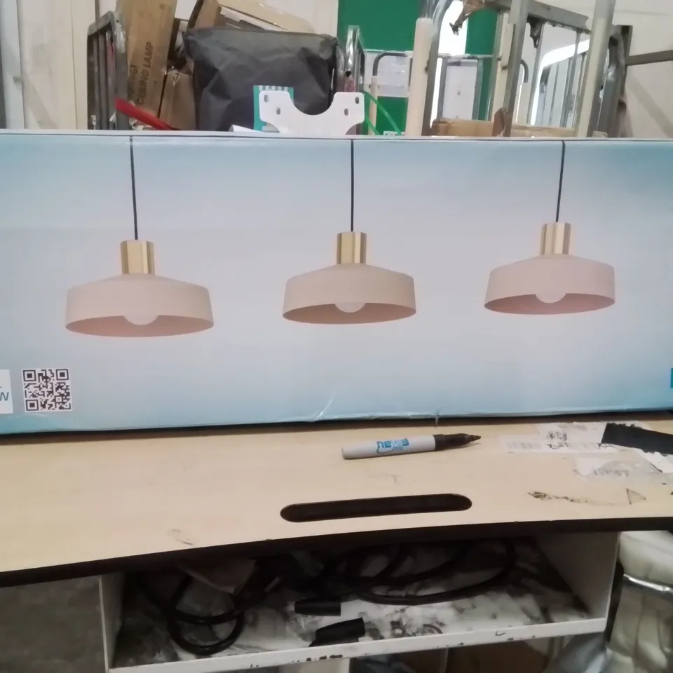 BOXED EGLO 3 CEILING LIGHT VALDIOLA 