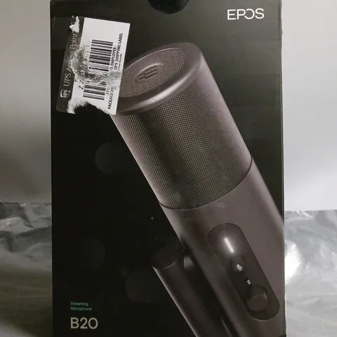 BOXED EPOS B20 BROADCAST USB STREAMING MICROPHONE