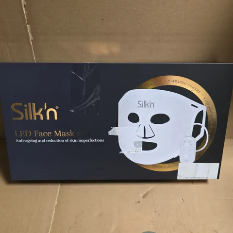 BOXED SILK'N LED FACE MASK 100
