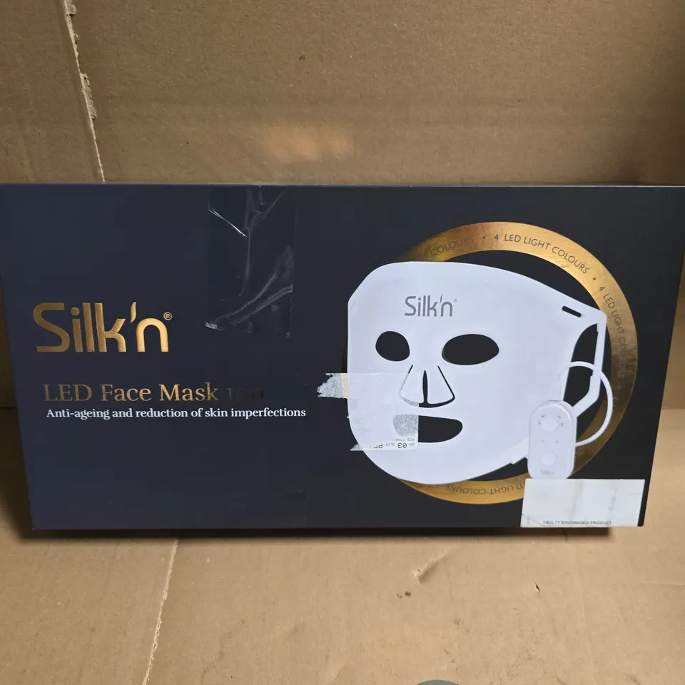 BOXED SILK'N LED FACE MASK 100