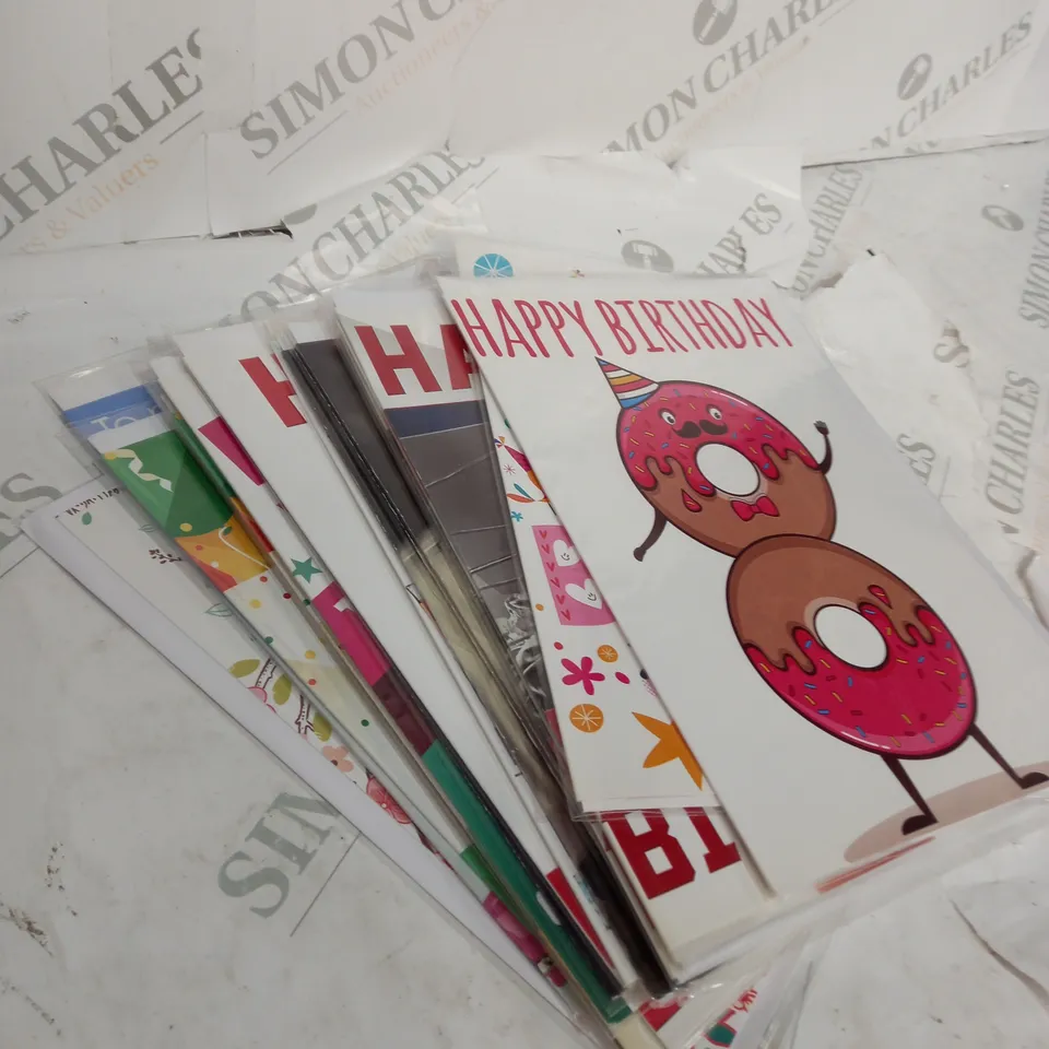 APPROXIMATELY 20 BIRTHDAY CARDS DIFFERENT STYLES