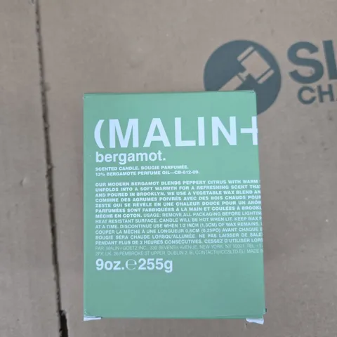 MALIN+GOETZ BERGAMOT SCENTED CANDLE – 9OZ / 255G