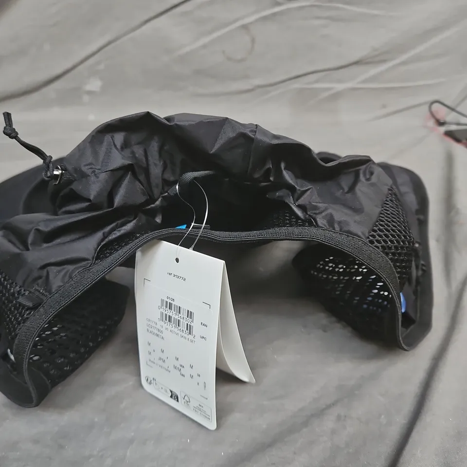 SALOMON ACTIVE SKIN 8 SET HYDRATION VEST – BLACK/METAL