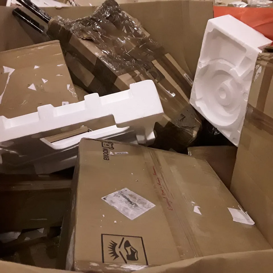 PALLET OF ASSORTED PRODUCTS INCLUDING ALUMINIUM ALLOY MIRROR, COOKWARE SET, ACCSTORE NON-WOVEN FABRIC WARDROBE, TOILET SAFETY FRAME, KOOLLA ELETRIC OVEN 