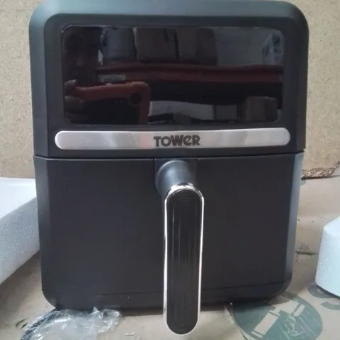 BOXED TOWER T17186 VORTEX 5L AIR FRYER WITH DIGITAL COLOUR DISPLAY