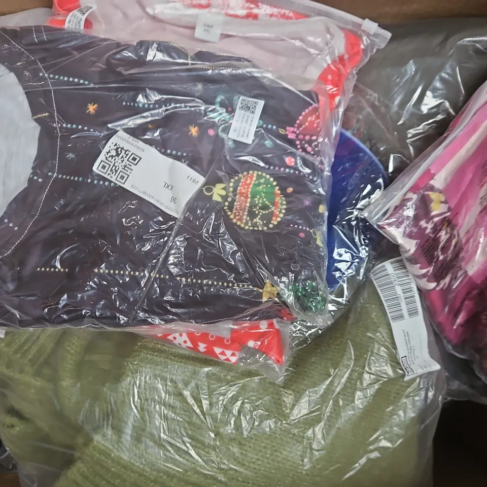 APPROXIMATELY 20 ASSORTED CLOTHING AND FASHION PRODUCTS IN VARIOUS STYLES AND SIZES - COLLECTION ONLY