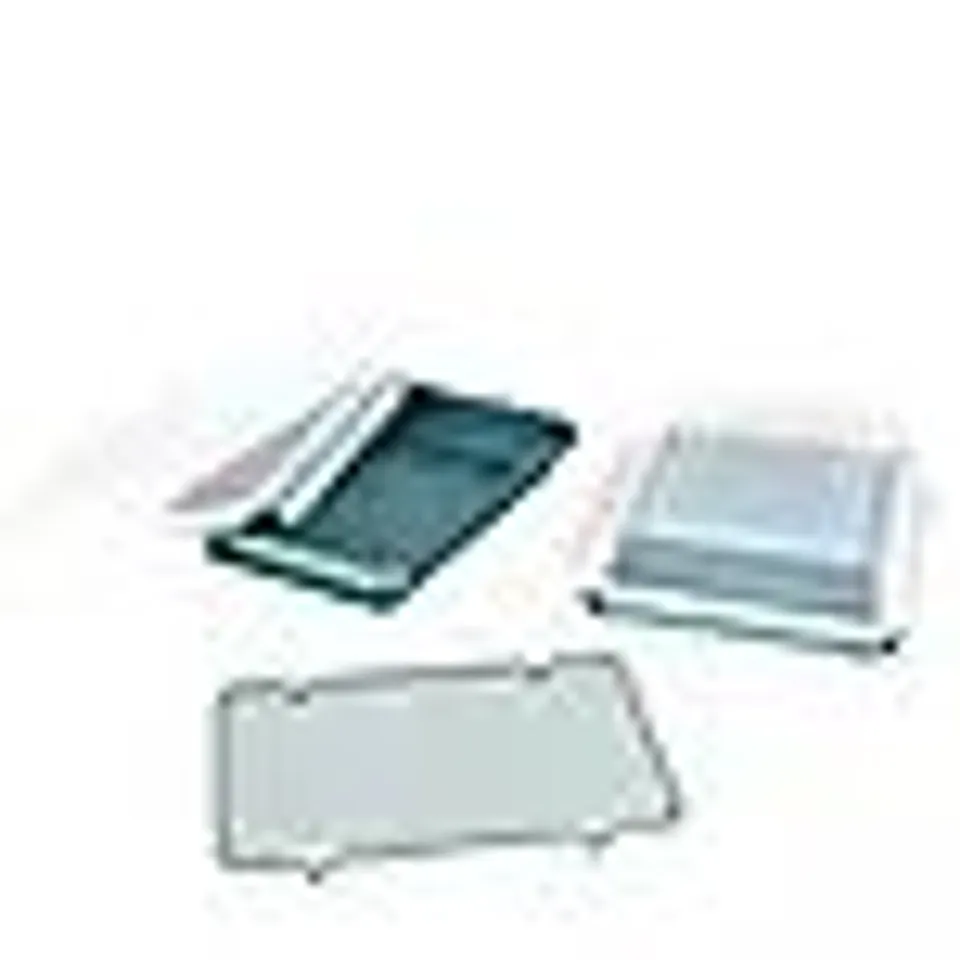 CURTIS STONE SET OF 2 DURA PAN ROAST AND BAKE STORE PAN