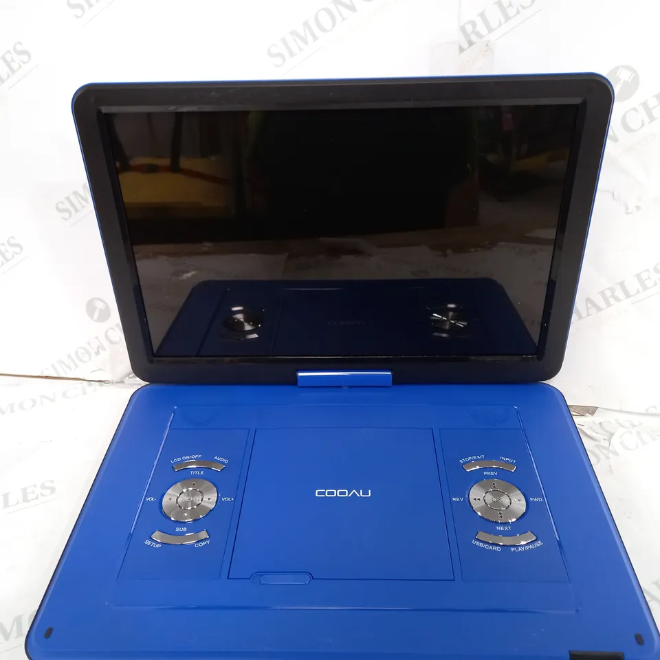 COOAU PORTABLE VIDEO PLAYER IN BLUE