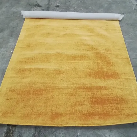 LARGE AREA RUG -YELLOW- (SIZE UNSPECIFIED)