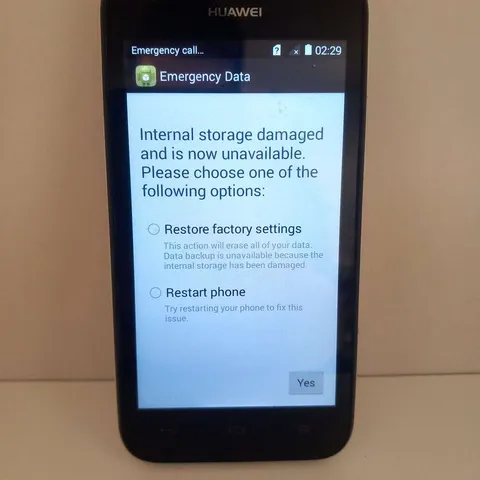 HUAWEI ASCEND MOBILE PHONE
