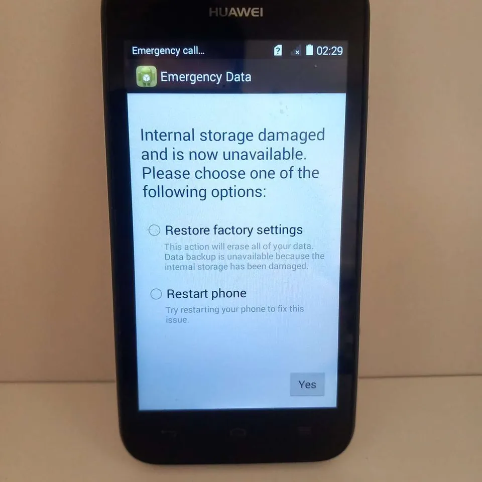HUAWEI ASCEND MOBILE PHONE