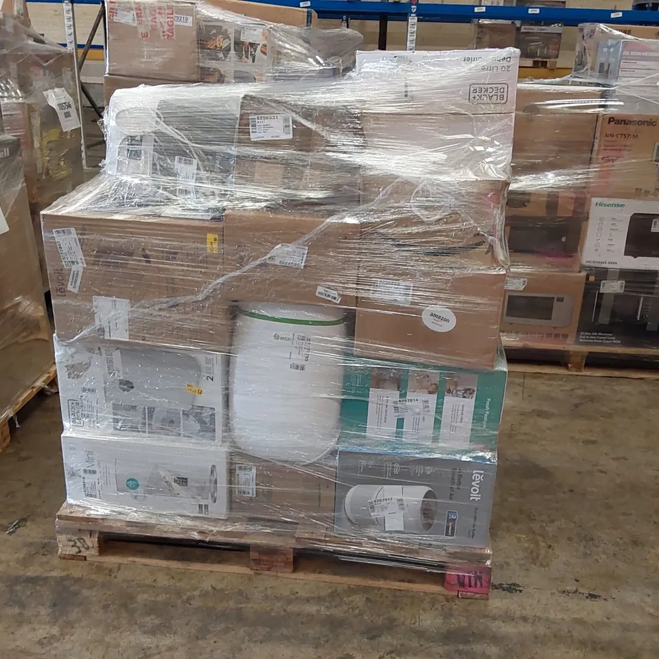 PALLET OF APPROXIMATELY 39 UNPROCESSED RAW RETURN HOUSEHOLD AND ELECTRICAL GOODS TO INCLUDE;