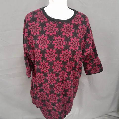 SEASALT CORNWALL WEST CLIFF TUNIC IN BAUBLE DITSY ONYX SIZE 8