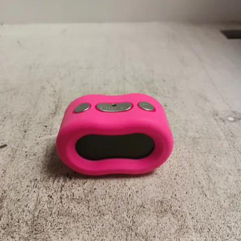 ACCTIM ALARM CLOCK – PINK SILICONE CASE