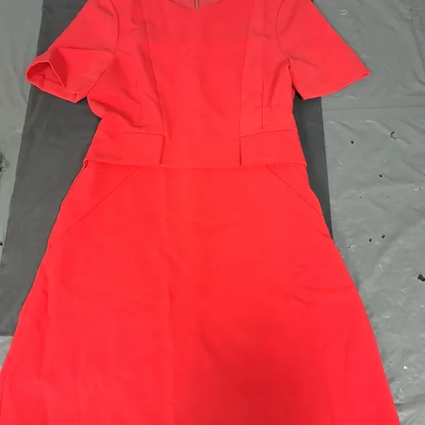 whistles midi dress - pink - size 