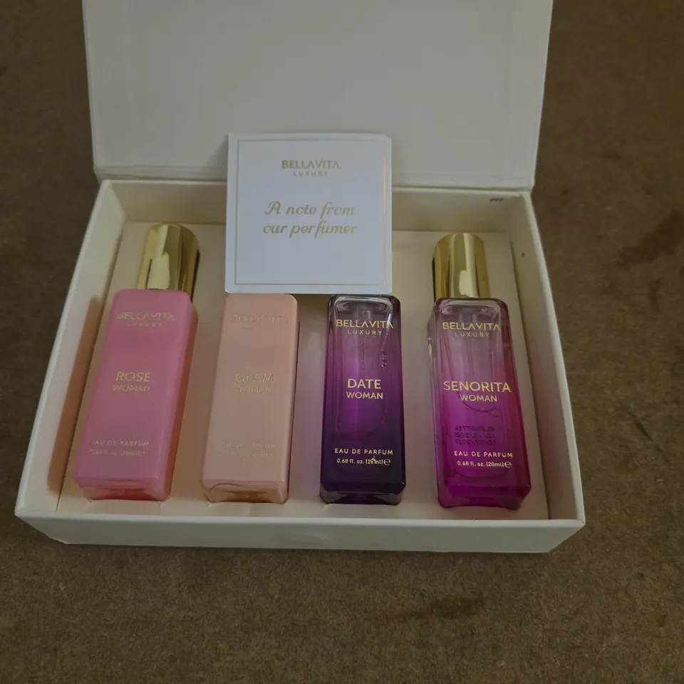 BOXED BELLAVITA LUXURY PERFUME GIFT SET FOR WOMEN