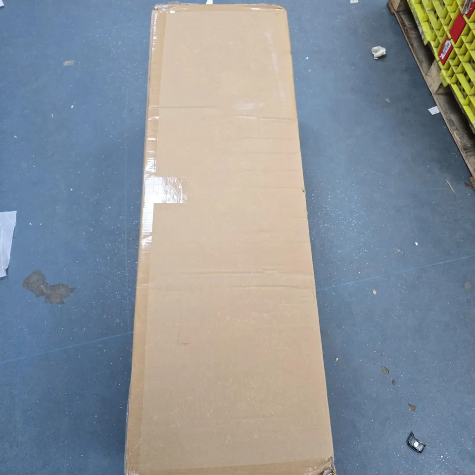 BOXED 7FT FLOCKED PRELIT DOWNSWEPT PINE EFFECT TREE - COLLECTION ONLY