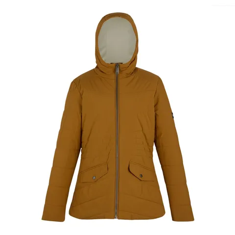 BRAND NEW REGATTA WOMENS AGARA PADDED JACKET IN GLAZED GINGER SIZE 14
