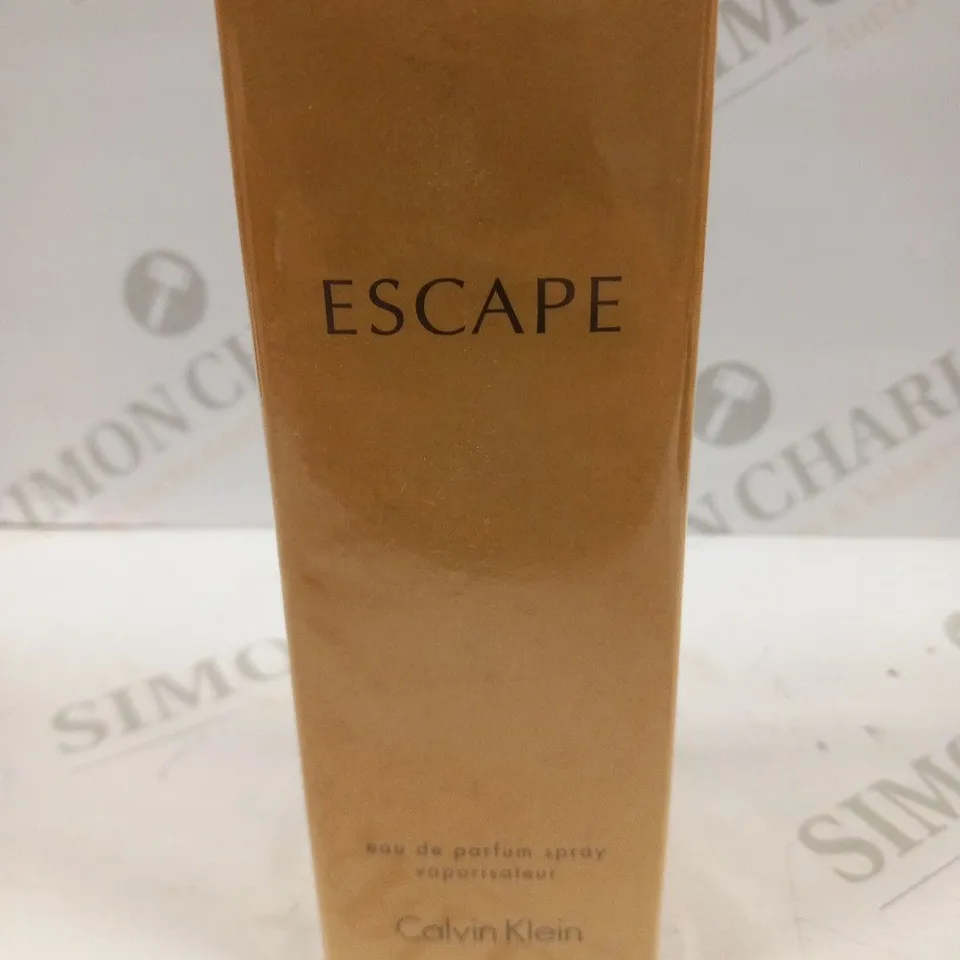 BOXED AND SEALED CALVIN KLEIN 'ESCAPE' EAU DE PARFUM 100ML