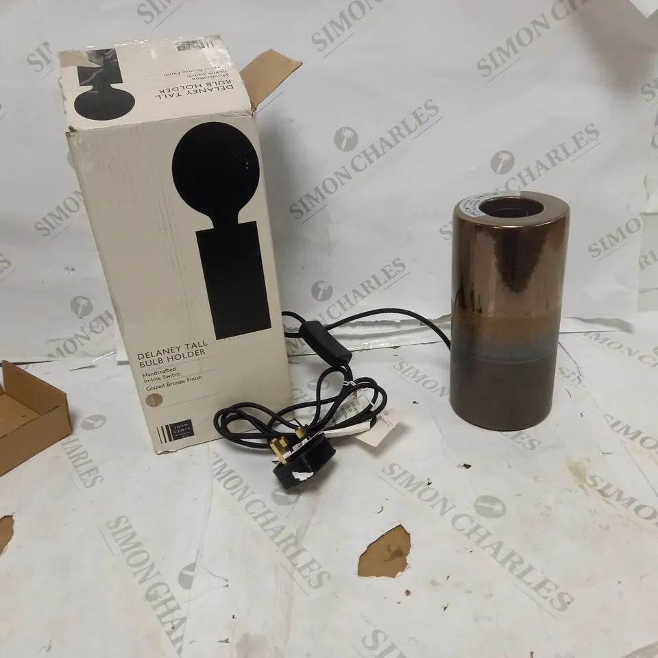 JOHN LEWIS DELANEY TALL BULB HOLDER 