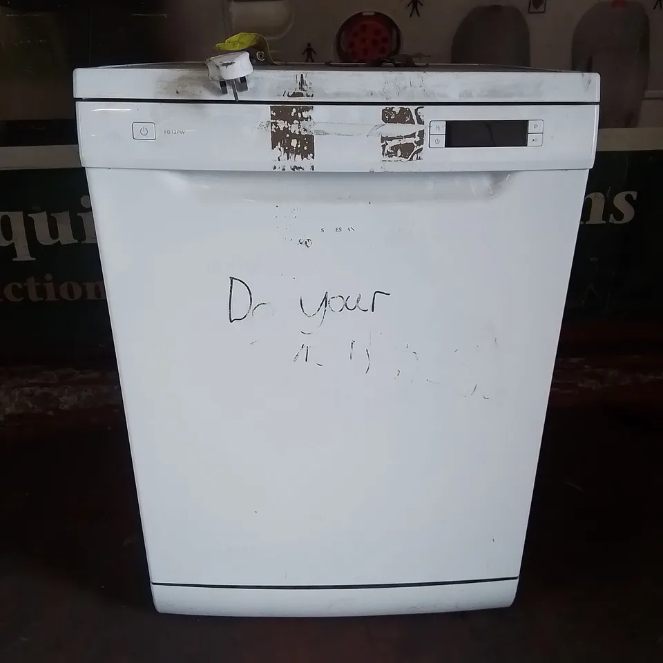 STATESMAN FD12PW FREESTANDING DISHWASHER IN WHITE