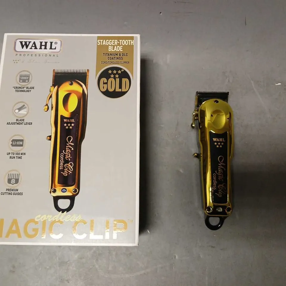 BOXED WAHL CORDLESS MAGIC CLIP 