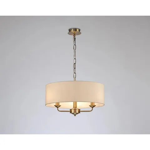 BOXED LIGHT DRUM PENDANT