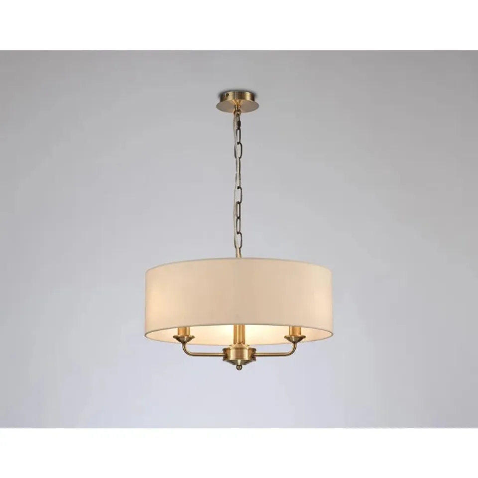 BOXED LIGHT DRUM PENDANT 