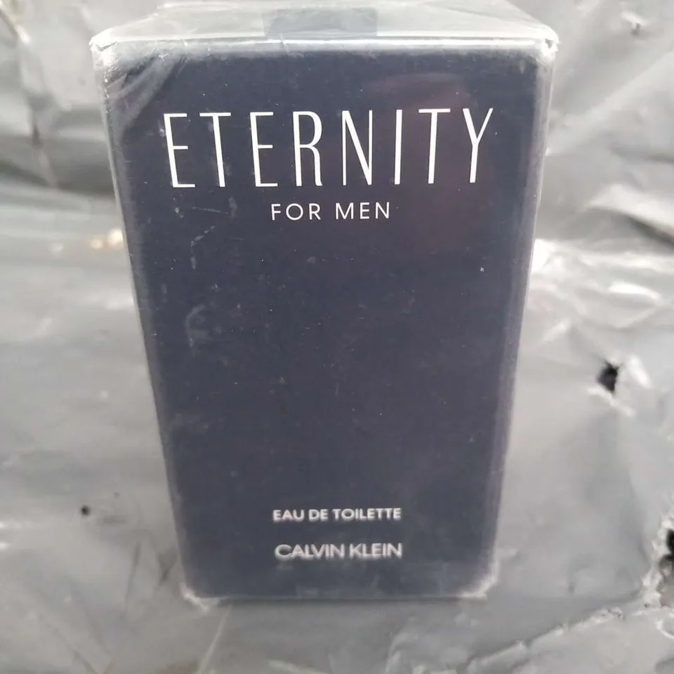 BOXED AND SEALED CALVIN KLEIN ETERNITY FOR MEN EAU DE TOILETTE SPRAY 50ML