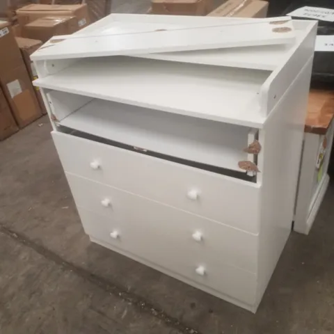 AARAV 4 DRAWER CHANGING UNIT - WHITE