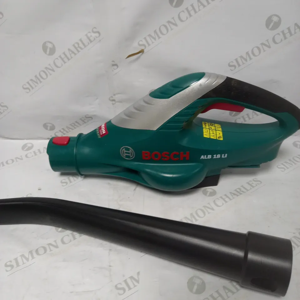 BOSCH ALB 18 CORDLESS LEAF BLOWER 